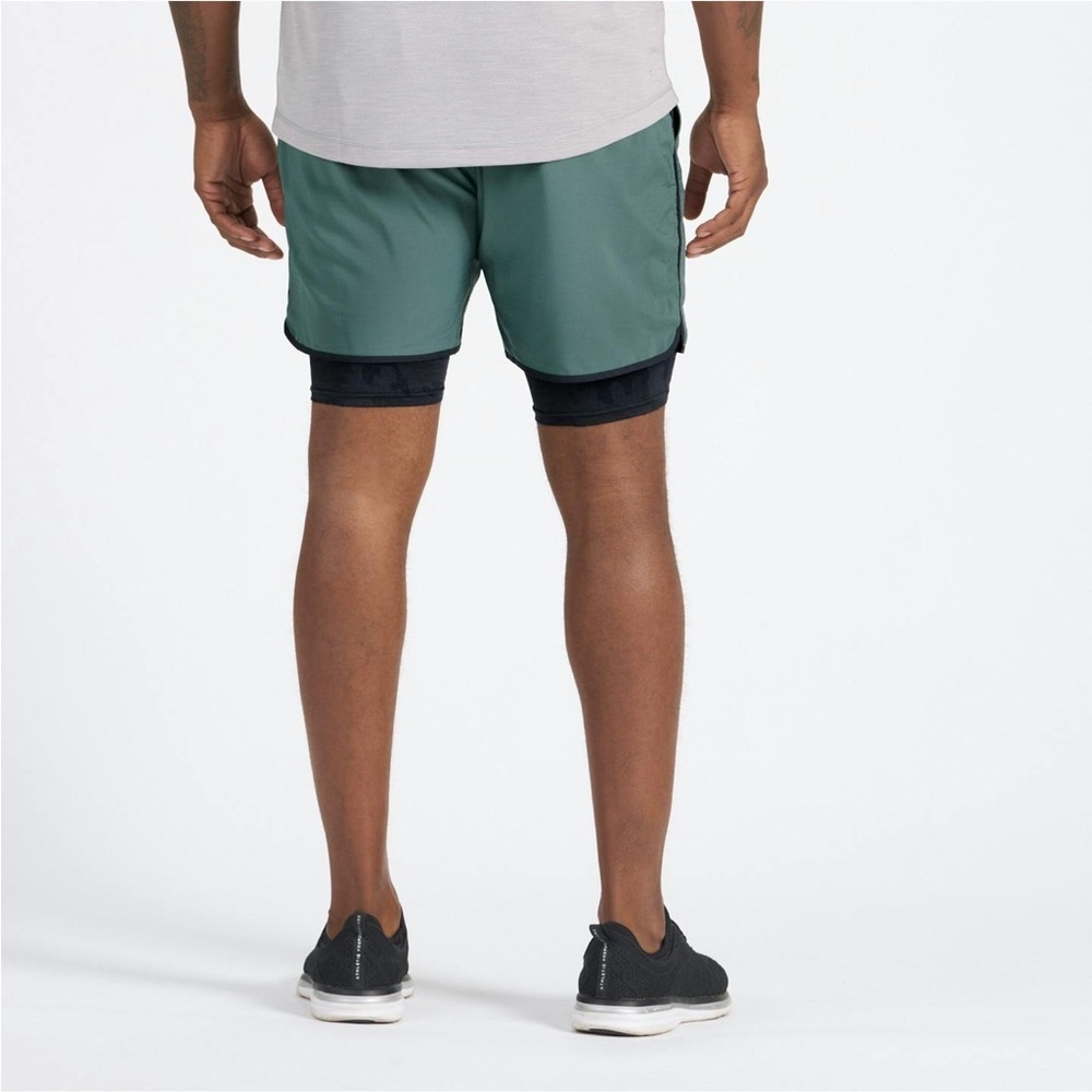 Vuori Stockton Men's Athletic Shorts Camo - Picture 3 of 7